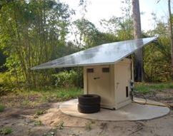 Solarzellen Rangerstation