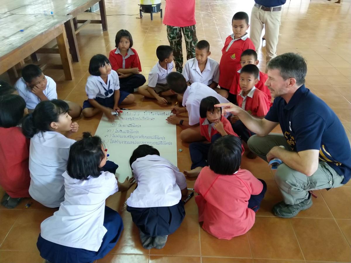 Aufklärungsarbeit an Schulen
